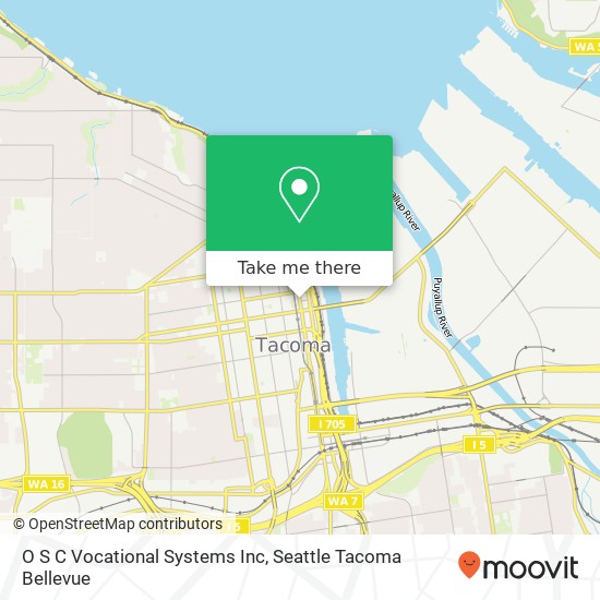 O S C Vocational Systems Inc map