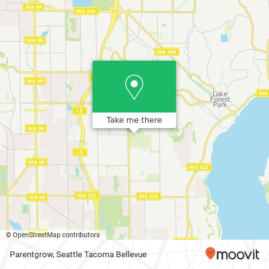 Parentgrow map