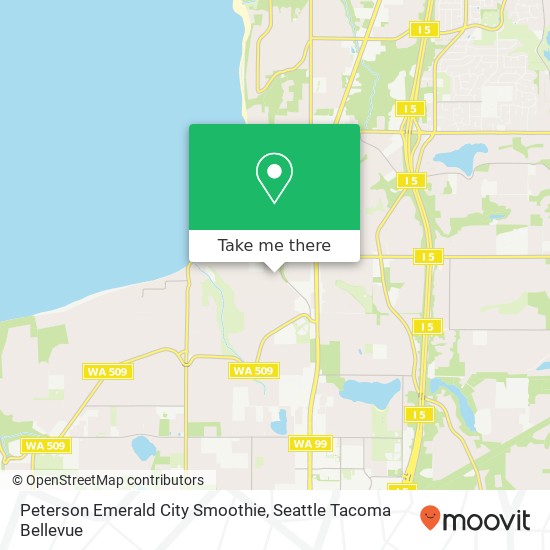 Peterson Emerald City Smoothie map