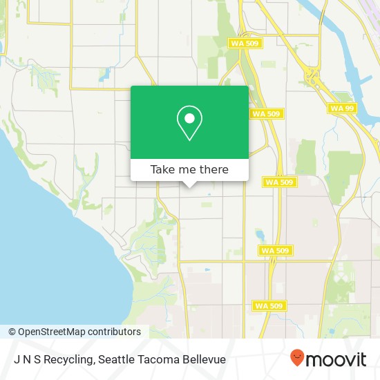 Mapa de J N S Recycling