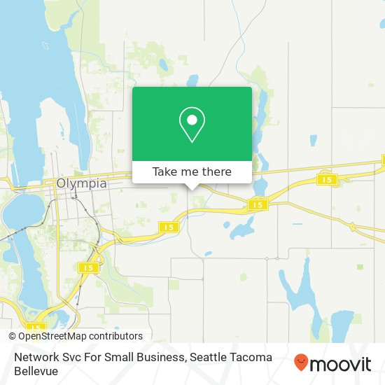 Network Svc For Small Business map