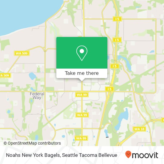 Noahs New York Bagels map