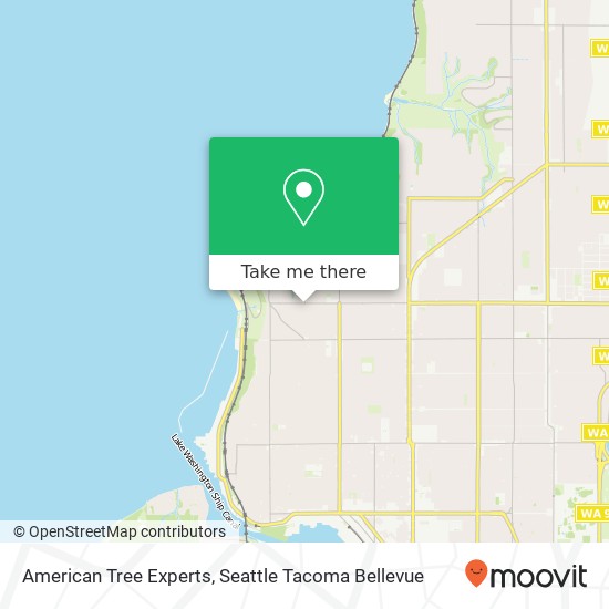 American Tree Experts map