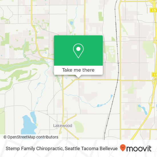 Mapa de Stemp Family Chiropractic