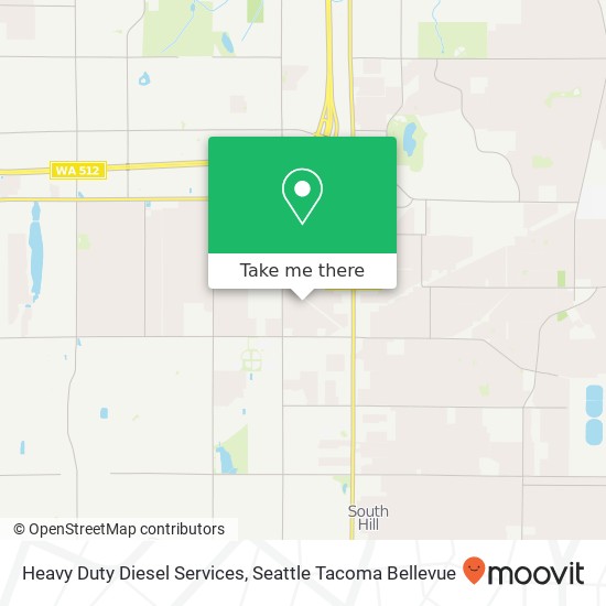 Heavy Duty Diesel Services map