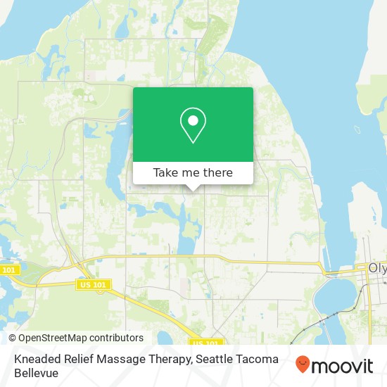 Mapa de Kneaded Relief Massage Therapy