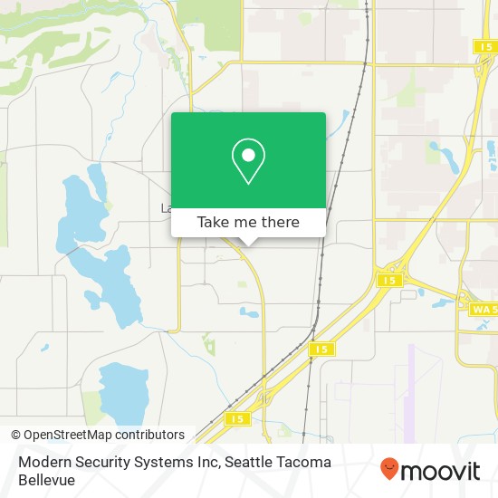 Mapa de Modern Security Systems Inc