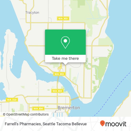 Farrell's Pharmacies map