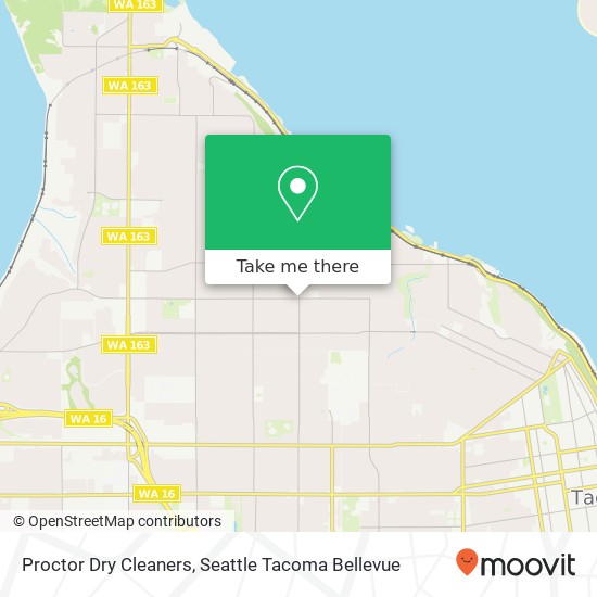 Proctor Dry Cleaners map