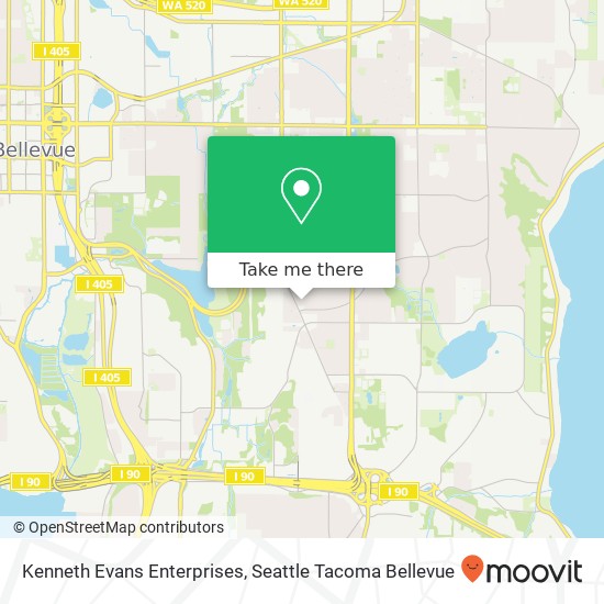 Kenneth Evans Enterprises map