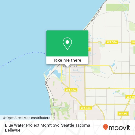 Blue Water Project Mgmt Svc map