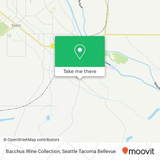 Mapa de Bacchus Wine Collection