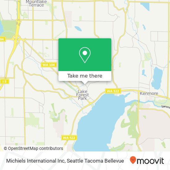 Mapa de Michiels International Inc