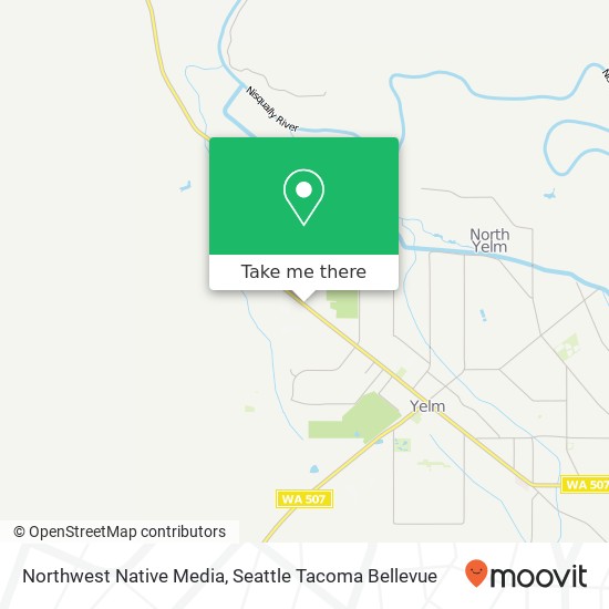 Northwest Native Media map