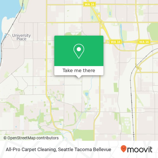 All-Pro Carpet Cleaning map