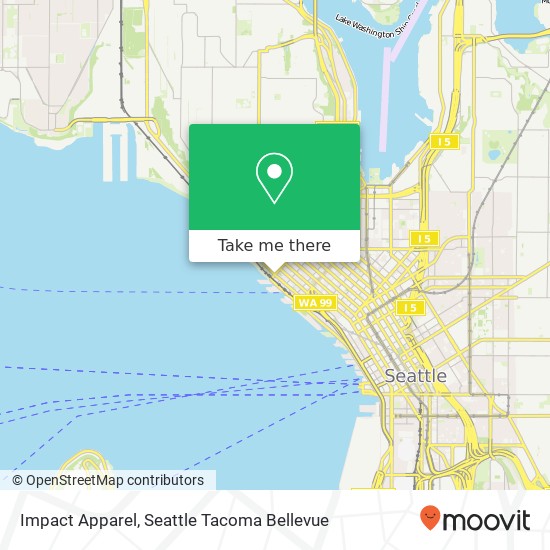 Impact Apparel map
