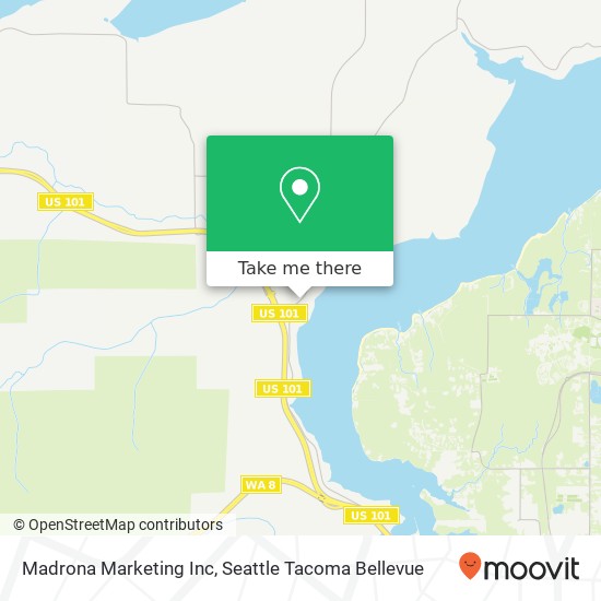 Mapa de Madrona Marketing Inc