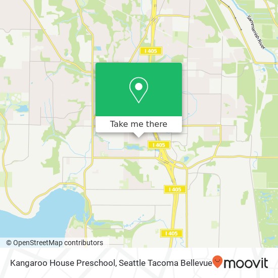 Kangaroo House Preschool map