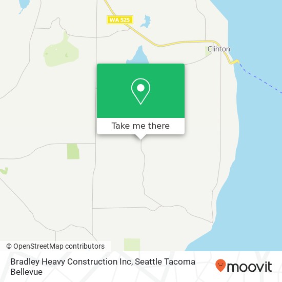 Mapa de Bradley Heavy Construction Inc