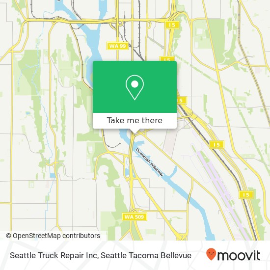 Seattle Truck Repair Inc map