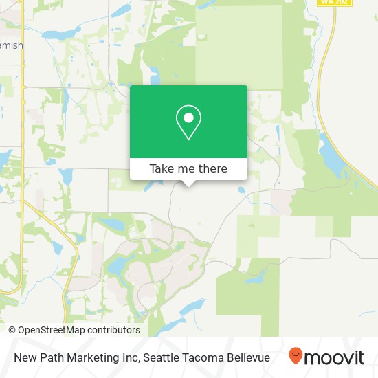 New Path Marketing Inc map