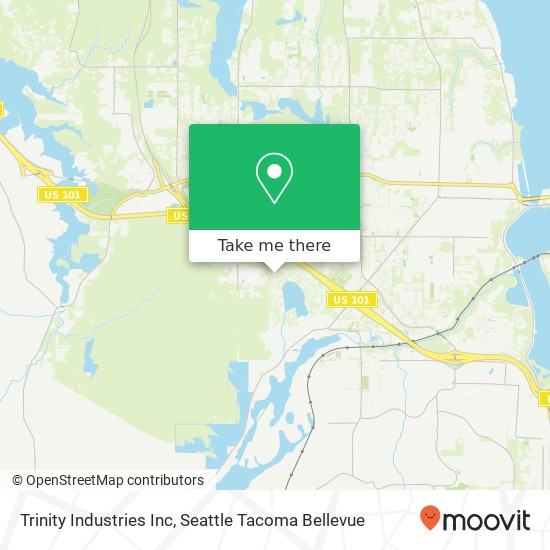 Mapa de Trinity Industries Inc
