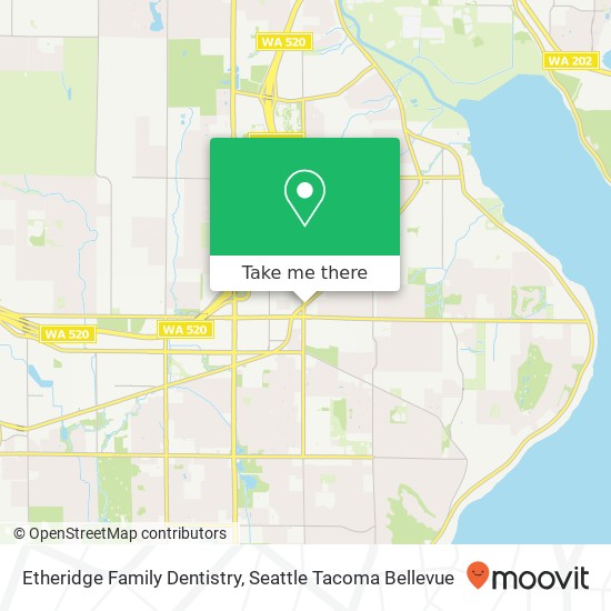 Etheridge Family Dentistry map