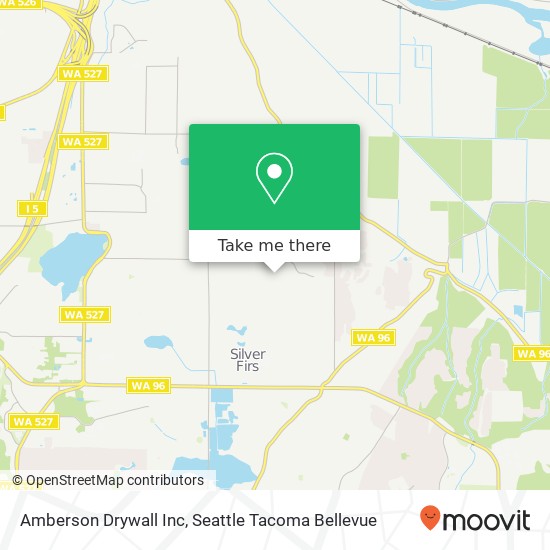 Amberson Drywall Inc map