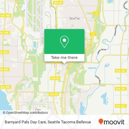 Barnyard Pals Day Care map