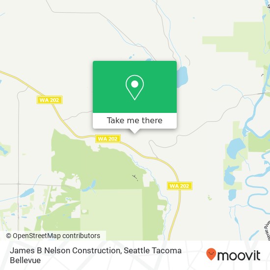 James B Nelson Construction map