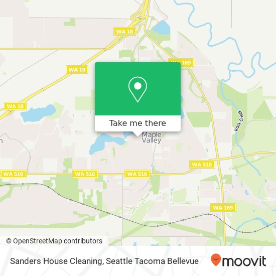 Mapa de Sanders House Cleaning