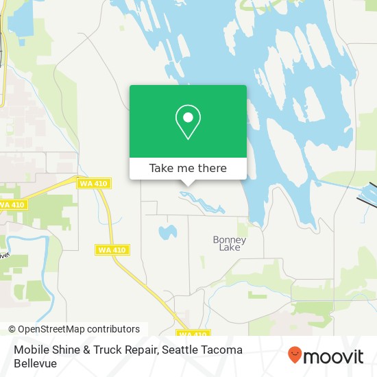 Mobile Shine & Truck Repair map