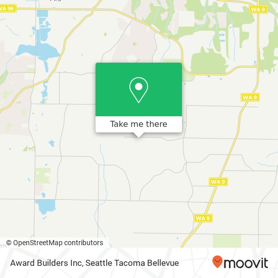 Mapa de Award Builders Inc