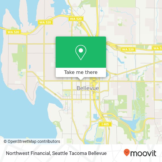 Northwest Financial map