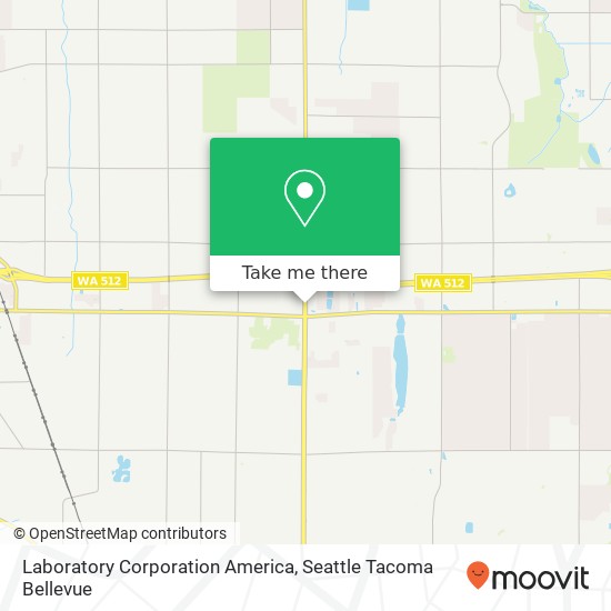 Laboratory Corporation America map