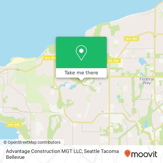 Advantage Construction MGT LLC map
