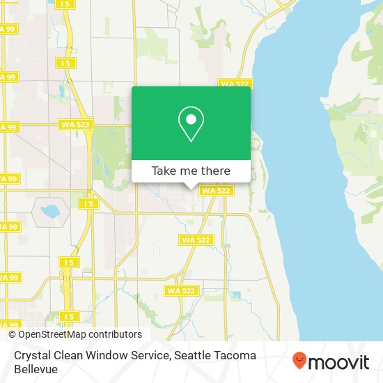 Mapa de Crystal Clean Window Service