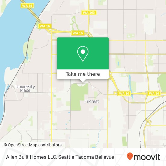 Allen Built Homes LLC map