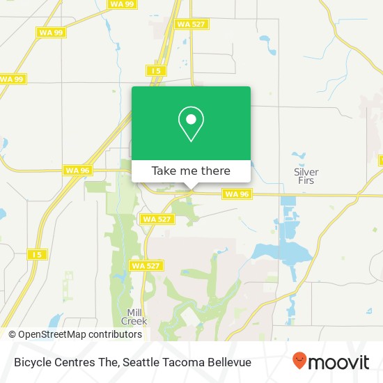 Bicycle Centres The map