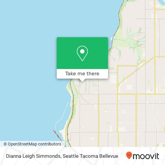 Dianna Leigh Simmonds map