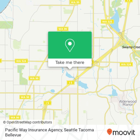 Pacific Way Insurance Agency map