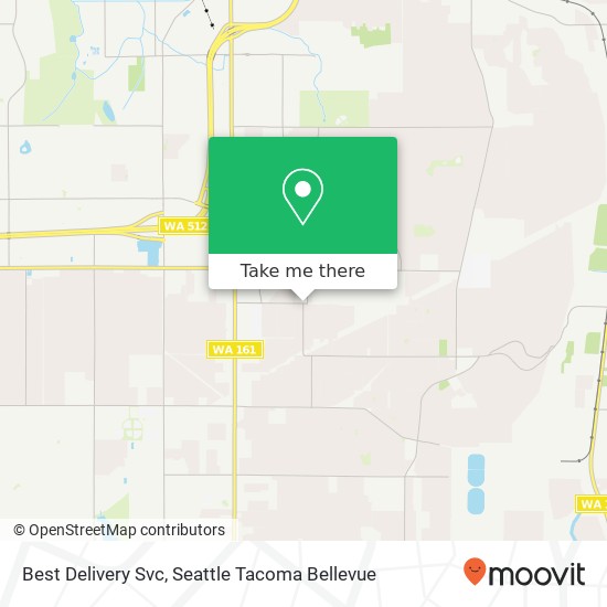 Best Delivery Svc map