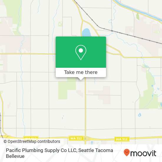 Mapa de Pacific Plumbing Supply Co LLC