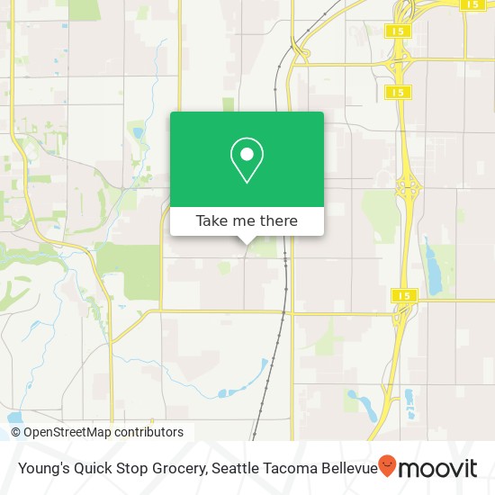 Young's Quick Stop Grocery map