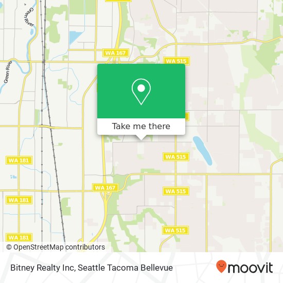 Bitney Realty Inc map