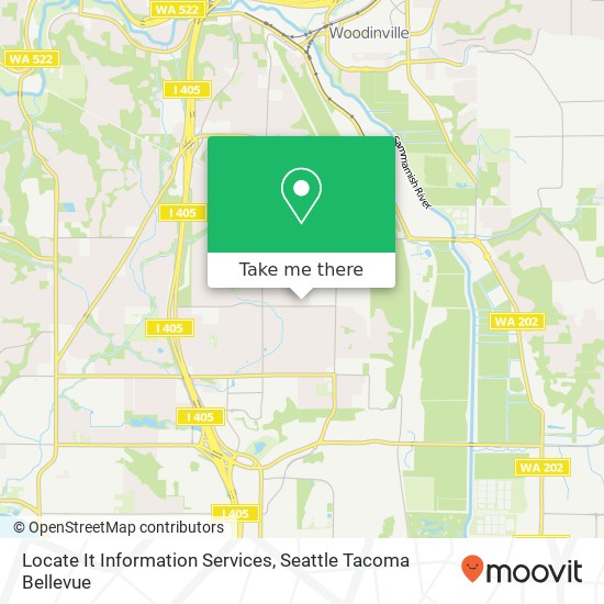 Locate It Information Services map