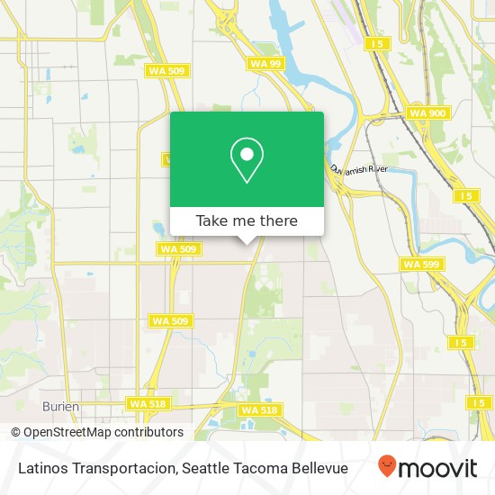 Latinos Transportacion map