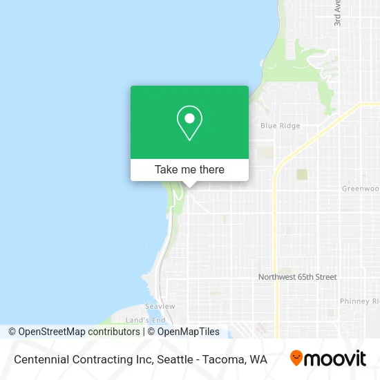 Mapa de Centennial Contracting Inc