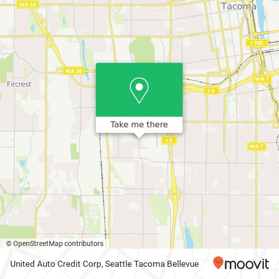 United Auto Credit Corp map