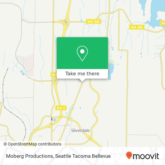 Moberg Productions map